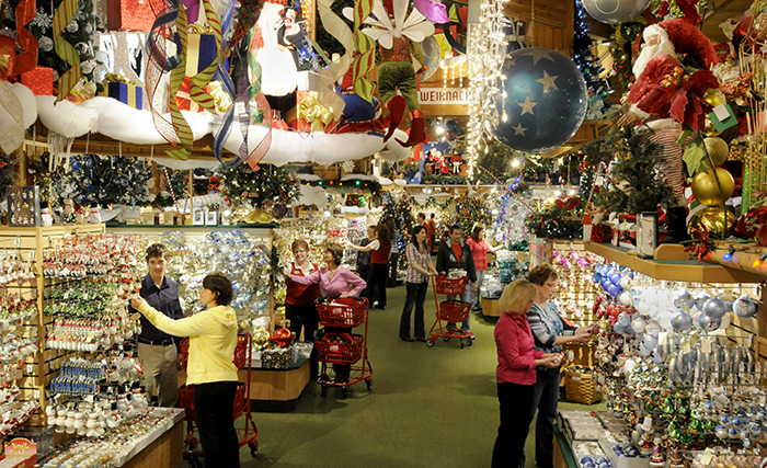 bronners shop interior