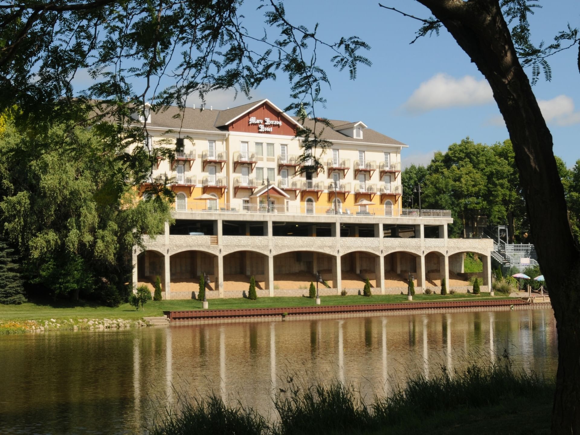 View from the river